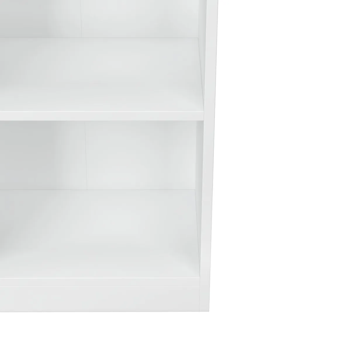 Bücherregal RENATA 4 Fächer 40 x 122 cm weiss