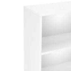 Bücherregal RENATA 5 Fächer 50 x 132 cm weiss