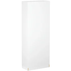Bücherregal RENATA 5 Fächer 50 x 132 cm weiss