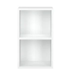 Bücherregal TAINARA 2 Fächer 30 x 54 cm weiss