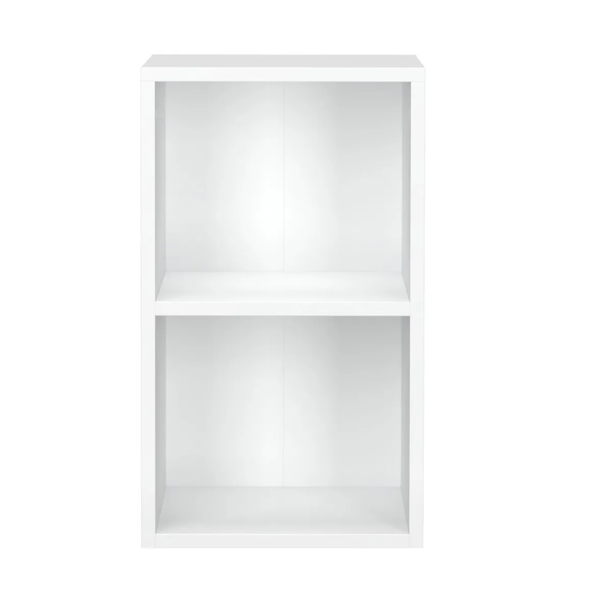 Bücherregal TAINARA 2 Fächer 30 x 54 cm weiss