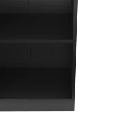 Bücherregal TAINARA 3 Fächer 60 x 103 cm schwarz