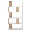 Bücherregal VIGOR 80 x 162 cm hellbraun/weiss | GONSER.CH