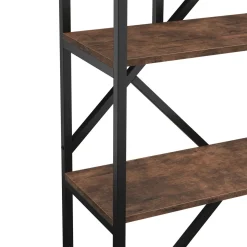Bücherregal Vintage BONITA 5 Ebenen 80 x 180 cm