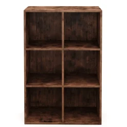 Bücherregal Vintage BONITA 6 Fächer 65 x 97 cm