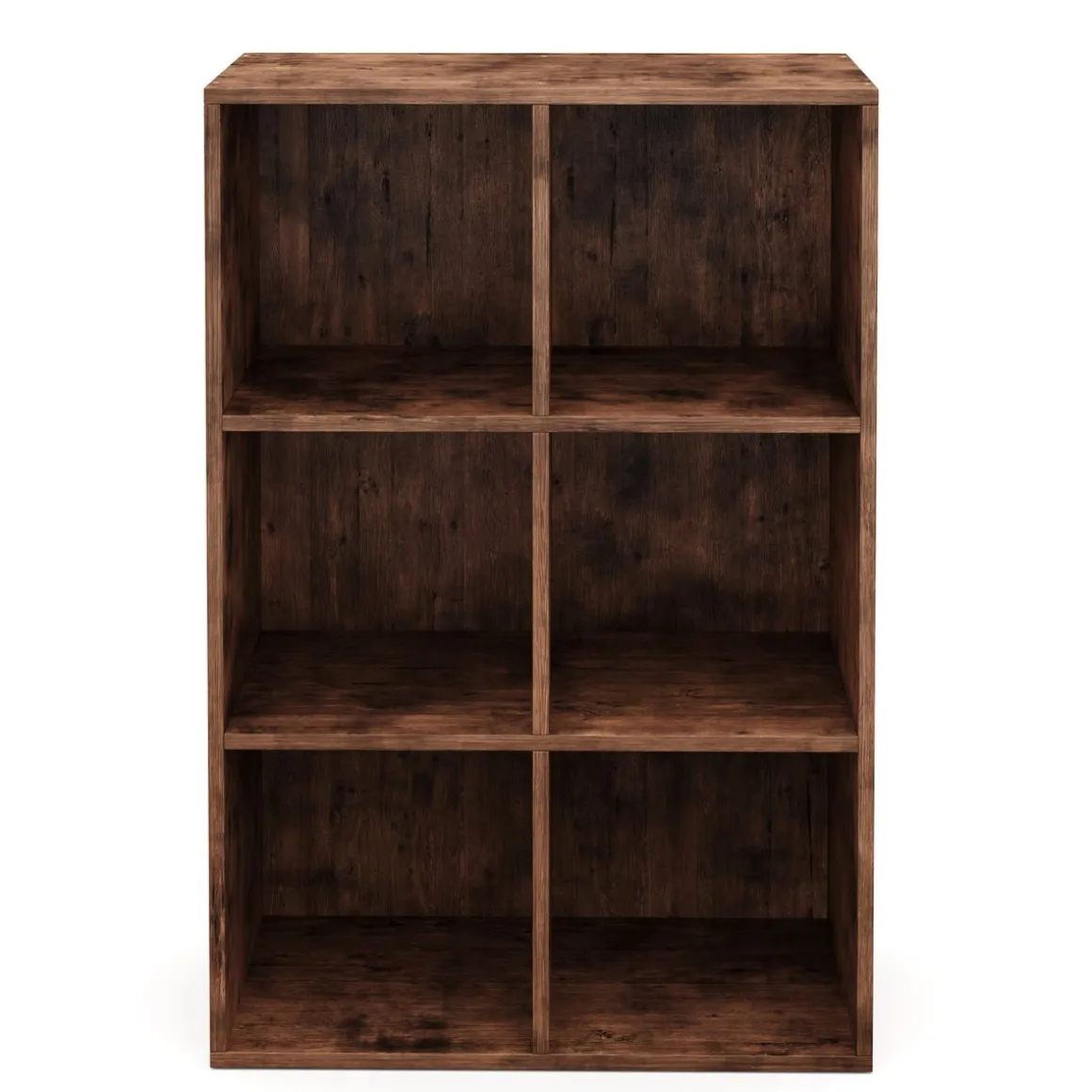Bücherregal Vintage BONITA 6 Fächer 65 x 97 cm