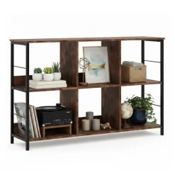 Bücherregal Vintage BONITA 6 Fächer 120 x 79 cm