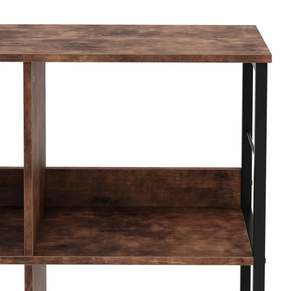 Bücherregal Vintage BONITA 6 Fächer 120 x 79 cm
