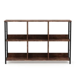 Bücherregal Vintage BONITA 6 Fächer 120 x 79 cm