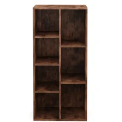 Bücherregal Vintage BONITA 7 Fächer 50 x 106 cm