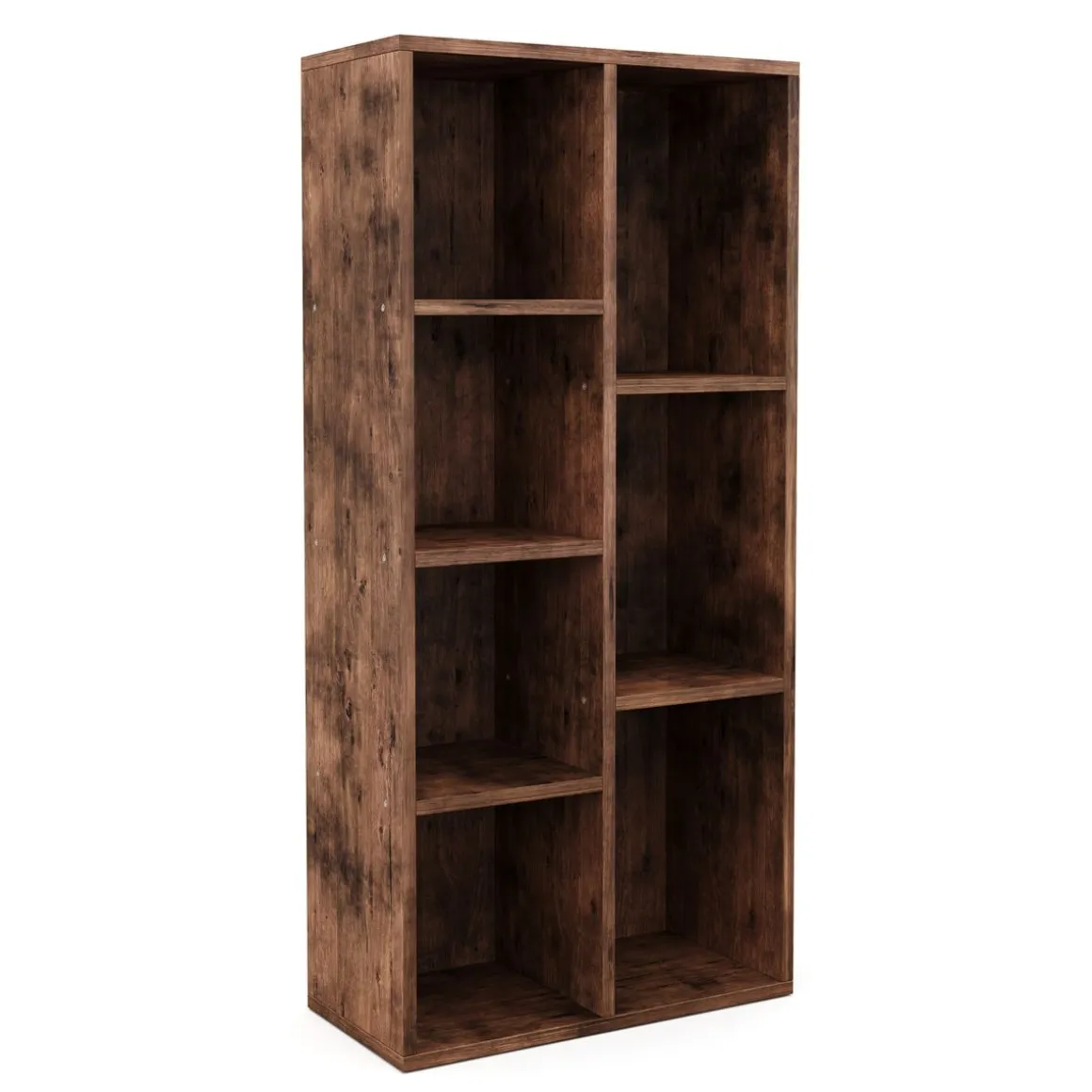 Bücherregal Vintage BONITA 7 Fächer 50 x 106 cm