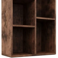 Bücherregal Vintage BONITA 7 Fächer 50 x 106 cm