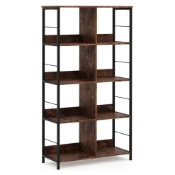 Bücherregal Vintage BONITA 8 Fächer 80 x 148 cm