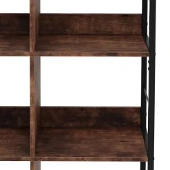 Bücherregal Vintage BONITA 8 Fächer 80 x 148 cm