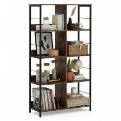 Bücherregal Vintage BONITA 8 Fächer 80 x 148 cm