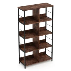 Bücherregal Vintage BONITA 8 Fächer 80 x 148 cm