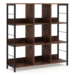 Bücherregal Vintage BONITA 9 Fächer 100 x 103 cm