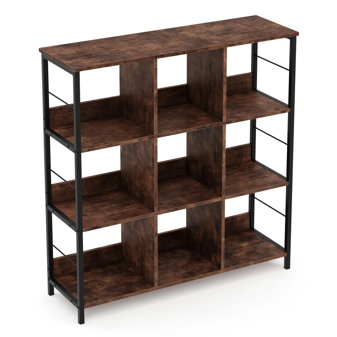 Bücherregal Vintage BONITA 9 Fächer 100 x 103 cm