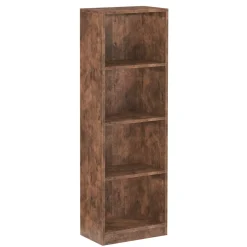 Bücherregal Vintage BONITA 4 Fächer 40 x 122 cm