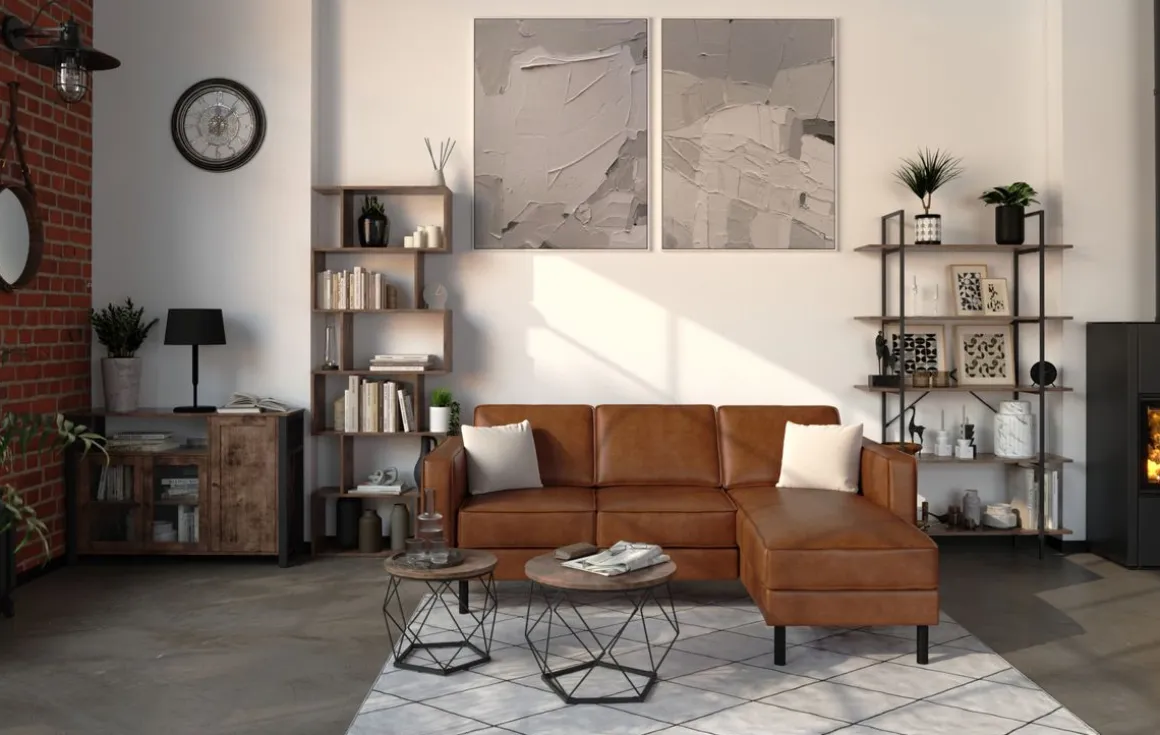 Bücherregal Vintage BONITA 105 x 177 cm