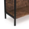 Bücherregal Vintage BONITA 74 x 155 cm