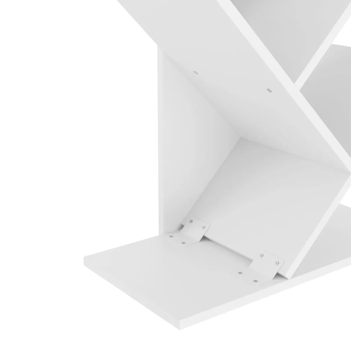 Bücherregal WULFRAN 50 x 141 cm weiss