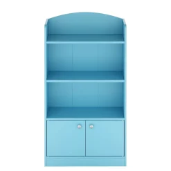 Bücherregal ZEFIR 4 Fächer 60 x 108 cm blau