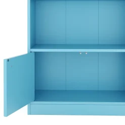 Bücherregal ZEFIR 4 Fächer 60 x 108 cm blau
