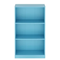 Bücherregal ZEFIR 3 Fächer 60 x 103 cm blau