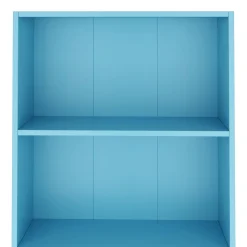 Bücherregal ZEFIR 3 Fächer 60 x 103 cm blau