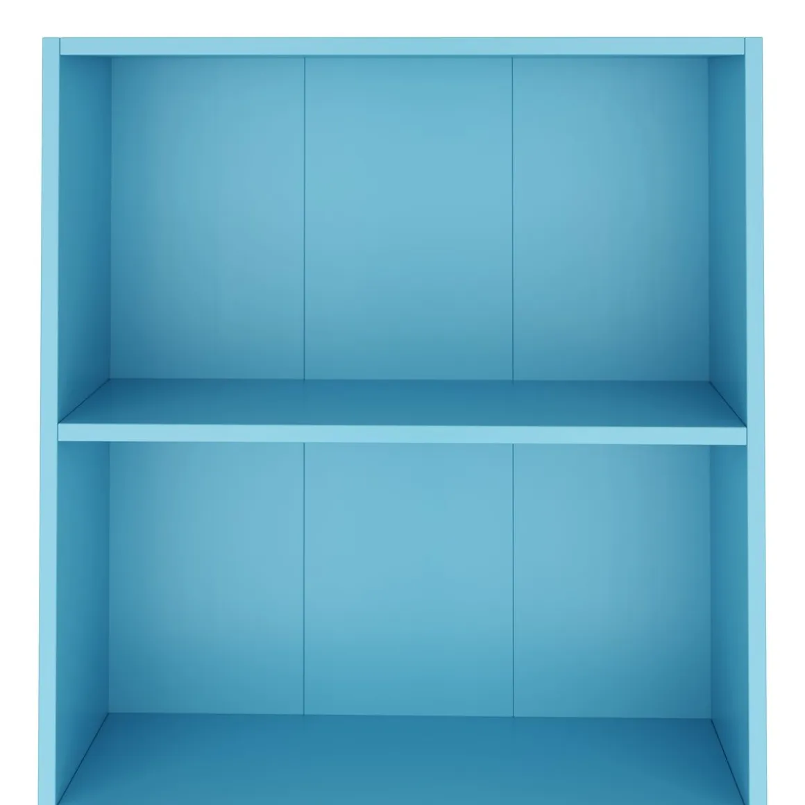 Bücherregal ZEFIR 3 Fächer 60 x 103 cm blau
