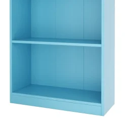 Bücherregal ZEFIR 3 Fächer 60 x 103 cm blau