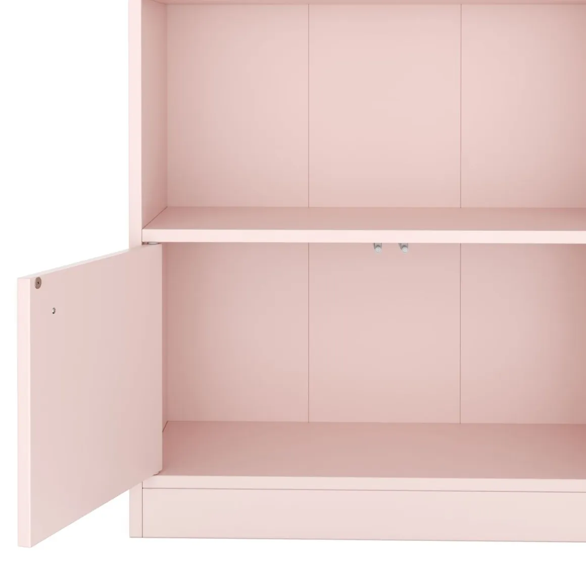 Bücherregal ZEFIR 4 Fächer 60 x 108 cm rosa
