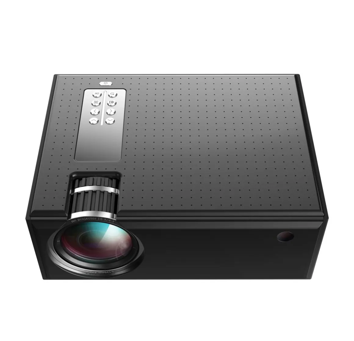 Beamer HD Projektor schwarz