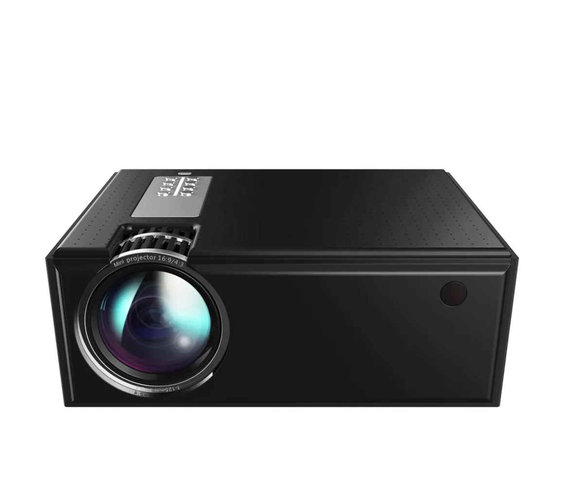 Beamer HD Projektor schwarz