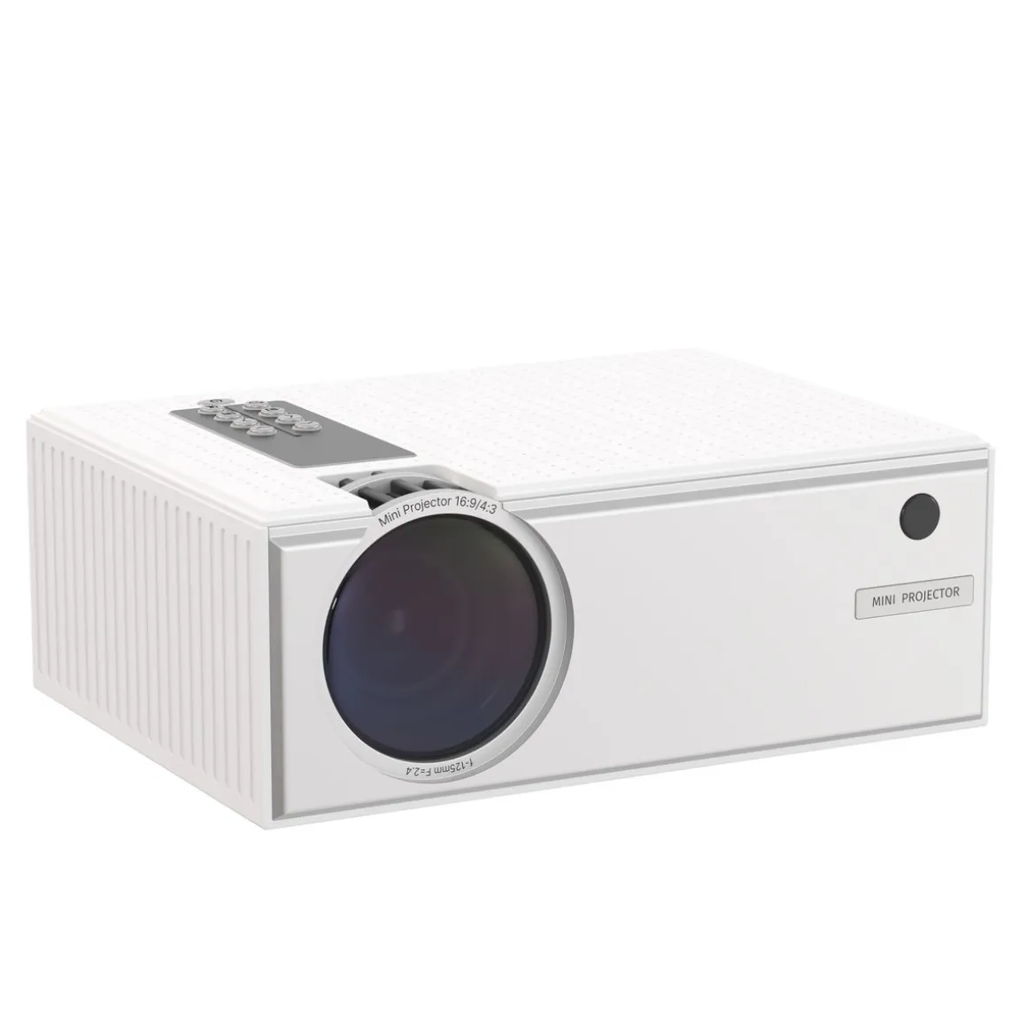Beamer HD Projektor weiss