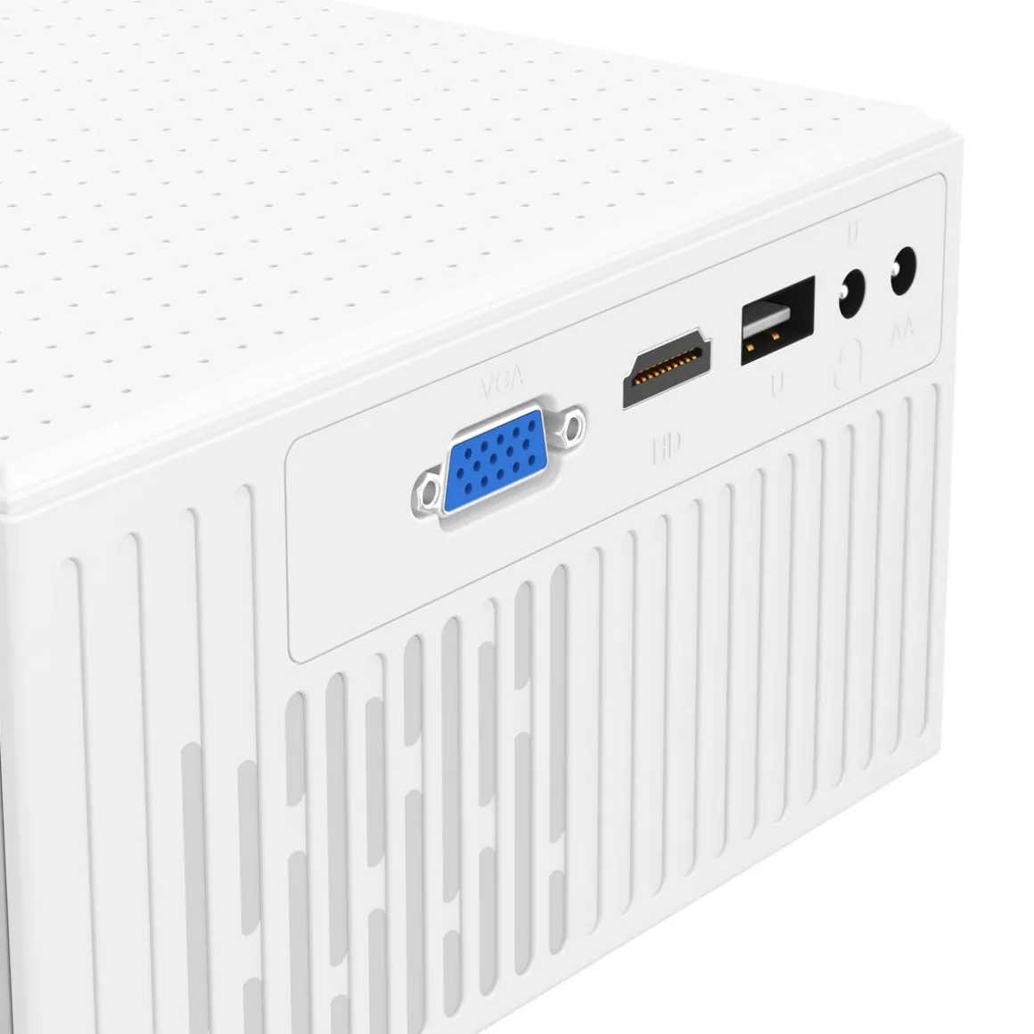 Beamer HD Projektor weiss