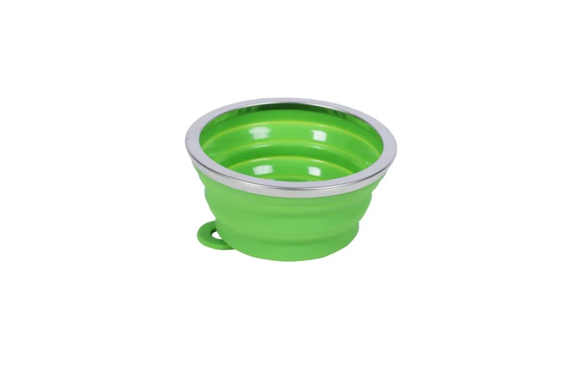 Becher Silikon faltbar grün 270 ml