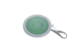 Becher Silikon faltbar grün 270 ml