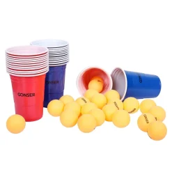 Beer-Pong Spielset 48-teilig