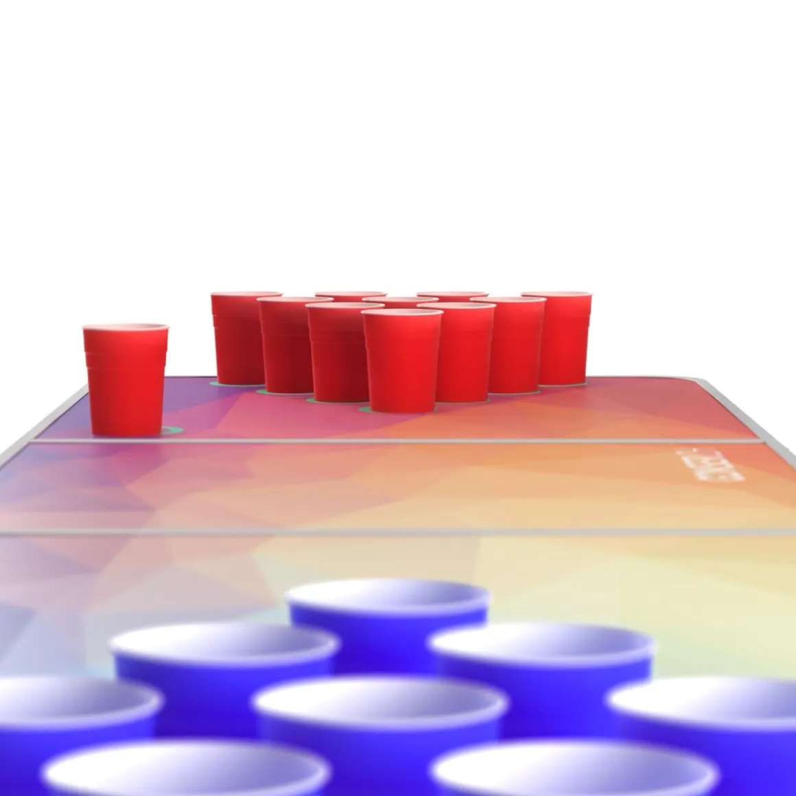 Beer-Pong Tisch COLOR 240 x 60 cm