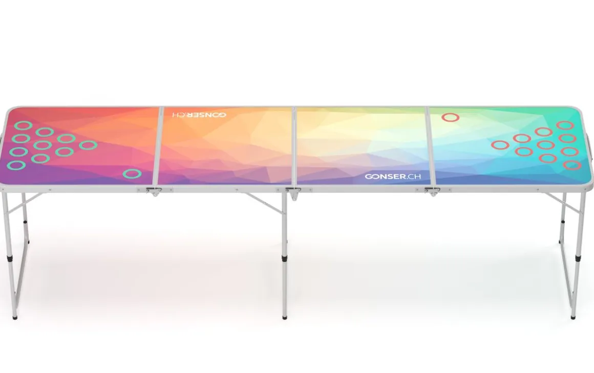 Beer-Pong Tisch COLOR 240 x 60 cm