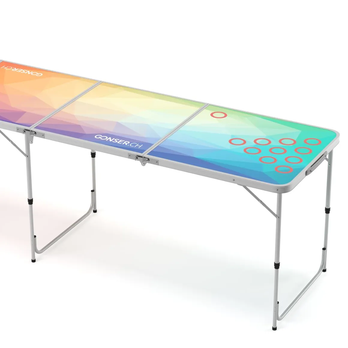 Beer-Pong Tisch COLOR 240 x 60 cm