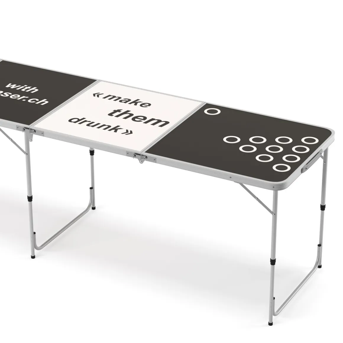 Beer-Pong Tisch 240 x 60 cm
