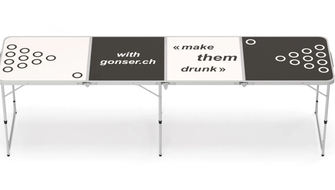 Beer-Pong Tisch 240 x 60 cm