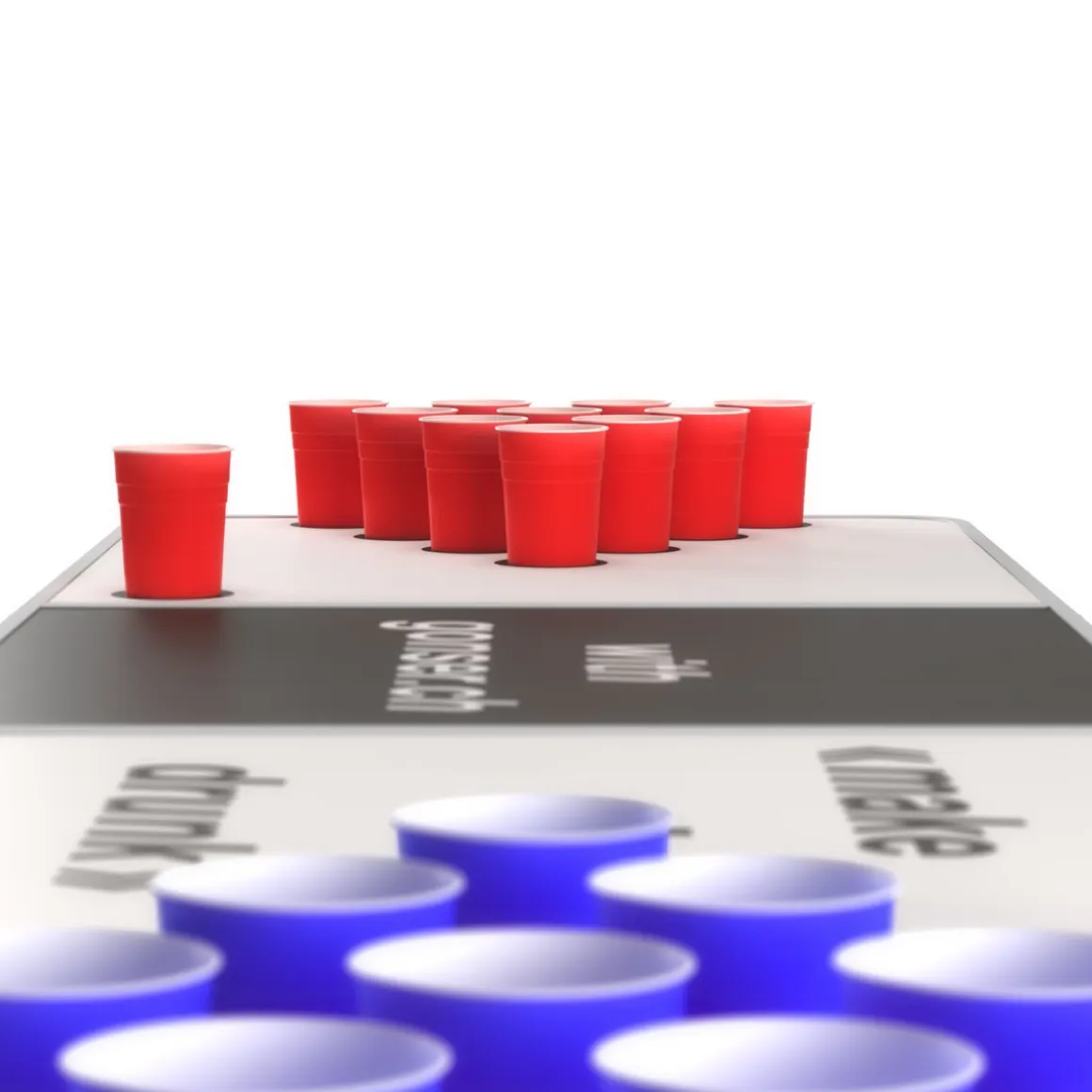 Beer-Pong Tisch 240 x 60 cm