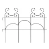 Beetumrandung Metall DONAN 43 x 34 cm 20er Set schwarz