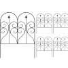 Beetumrandung Metall DOVER 61 x 81 cm 5er Set schwarz