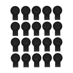 Befestigungsclip Set 20 Stk. schwarz