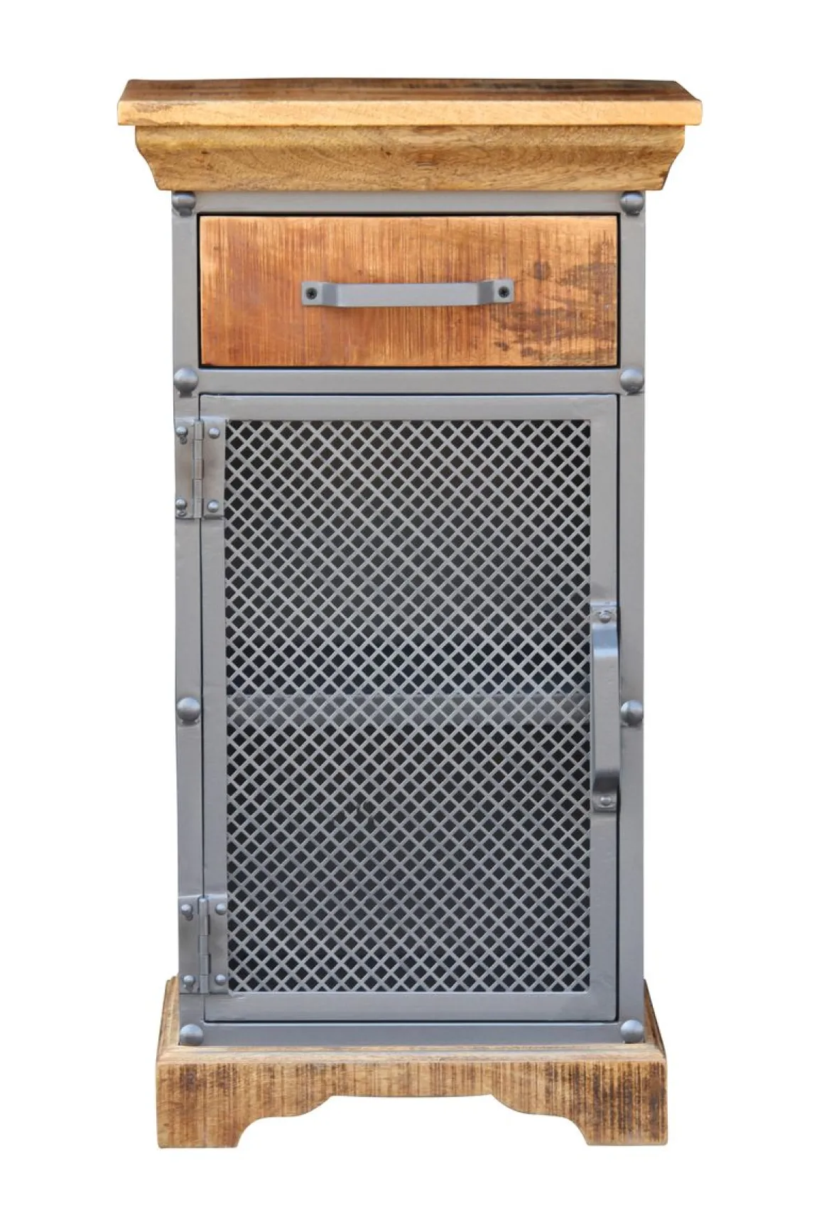 Beistellschrank Holz SAMO 45 x 80 cm